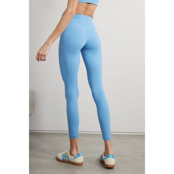 Sporty & Rich Runner Stretch Leggings in Sea Blue - Picture 4 of 8